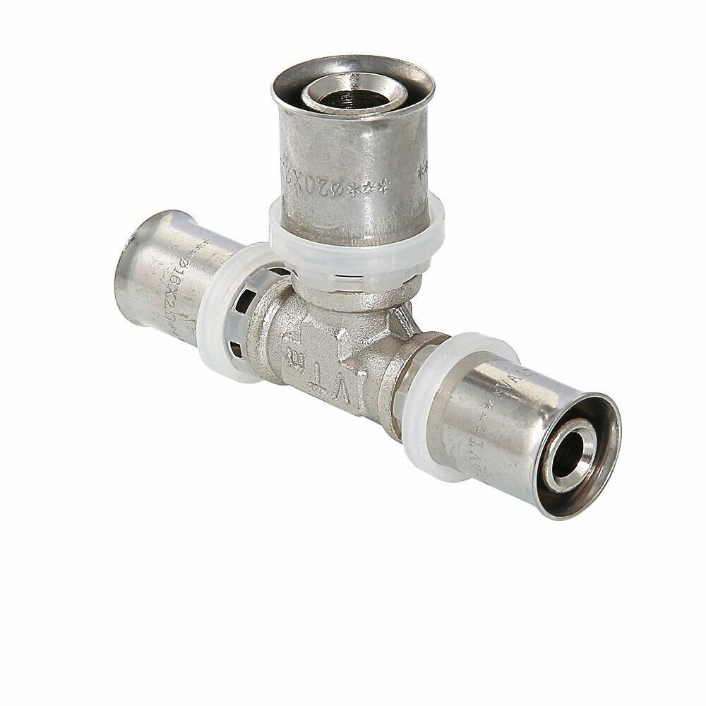 Пресс-фитинг тройник 16х20х16 Valtec — фото 1