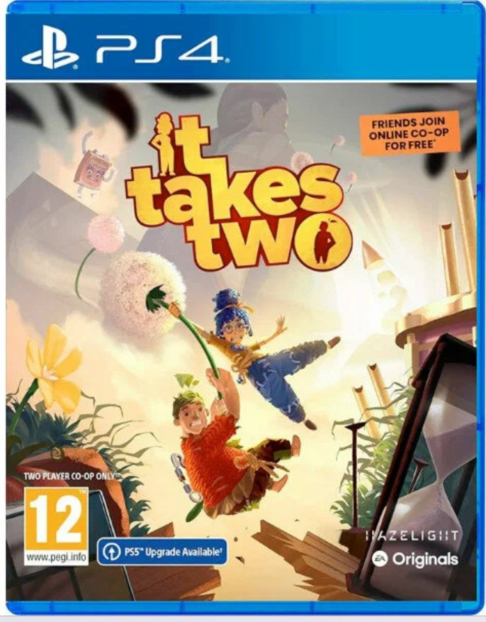 Игра Electronic Arts "It Takes Two", для PS4, русская локализация, до 2 игроков