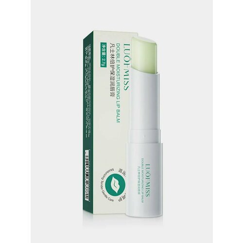 Luofmiss Бальзам для губ двойное увлажнение от сухости и трещин double moisturizing lip balm, 2,7гр.