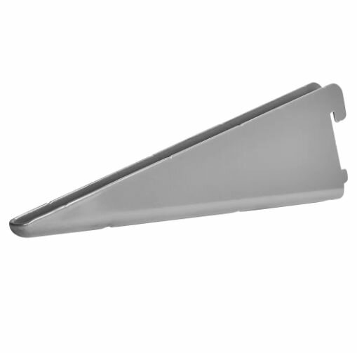 Кронштейн для полок Spaceo 20 см нагрузка до 25 кг цвет серебро 2 шт.