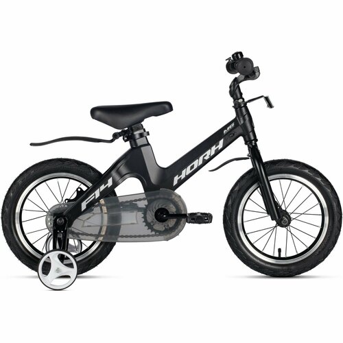 Велосипед Horh Formula 14 2024 детский для мальчиков магниевая рама 1 скорость для роста 95-110 см цвет Black 16098₽