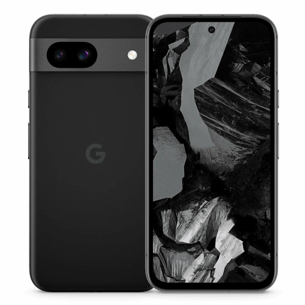 Смартфон Google Pixel 8A 8/256 ГБ, Nano SIM + eSIM, Obsidian