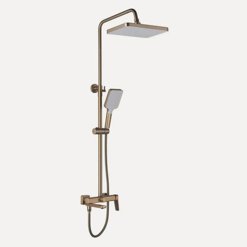 Изображение товара Душевая система Shevanik S9936G, золотой сатин