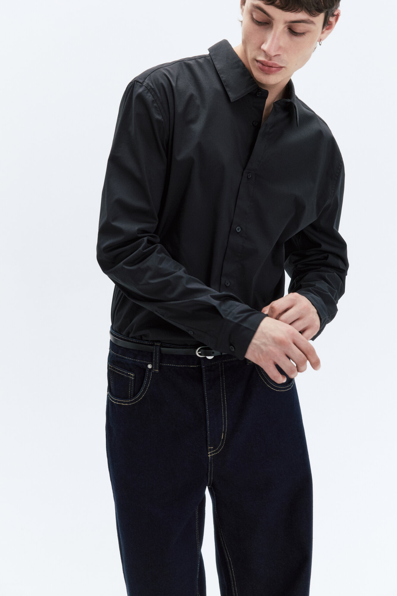 Рубашка Befree SMART, размер XS, черный