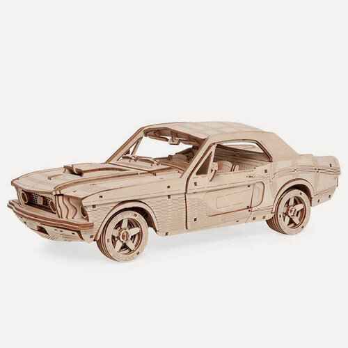 Изображение товара Сборная модель из дерева Lemmo Автомобиль "Чёрная Кобра"