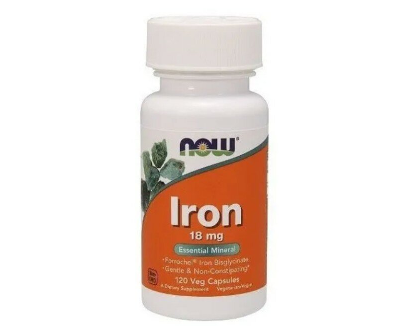 Mineral Iron 18mg 120 caps Now