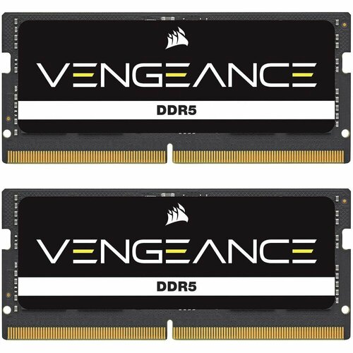 Модуль памяти SO-DIMM DDR5 64Gb 2x32Gb PC44800 5600Mhz Corsair CMSX64GX5M2A5600C48 29790₽