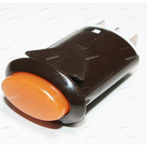 Кнопка для плит ВКн-511-45 Gefest 3pin сф коричневая с подсветкой электротовар 1648₽