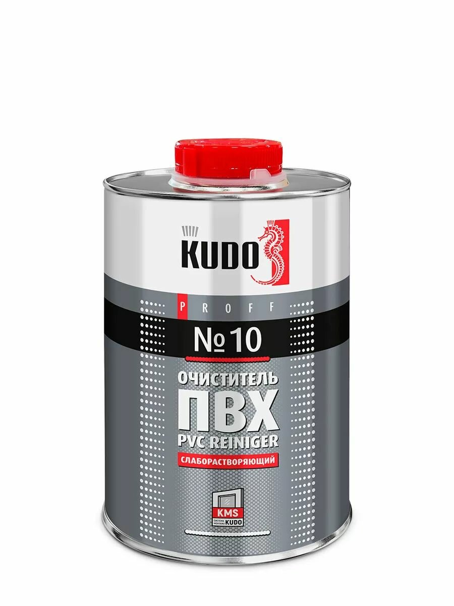 KUDO очиститель для ПВХ №10 PROFF SMC-010 слаборастворяющий 1000 мл