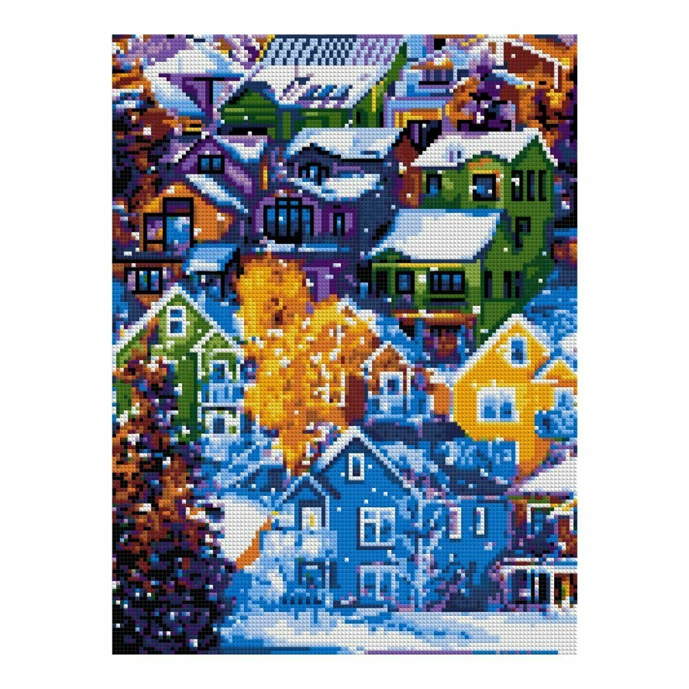 Ам-058 Алмазная мозаика 30*40 см (полное заполнение) 