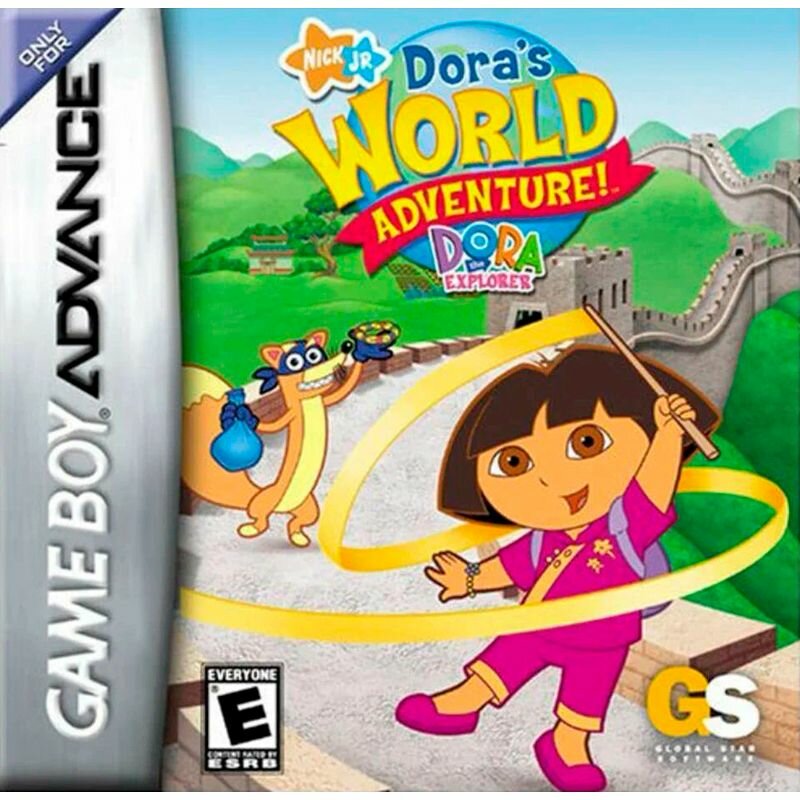 Игра Dora the Explorer: Dora's World Adventure (английская версия) для GBA