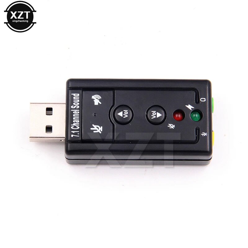WYMECT 7.1-канальный USB 3D-звуковой адаптер