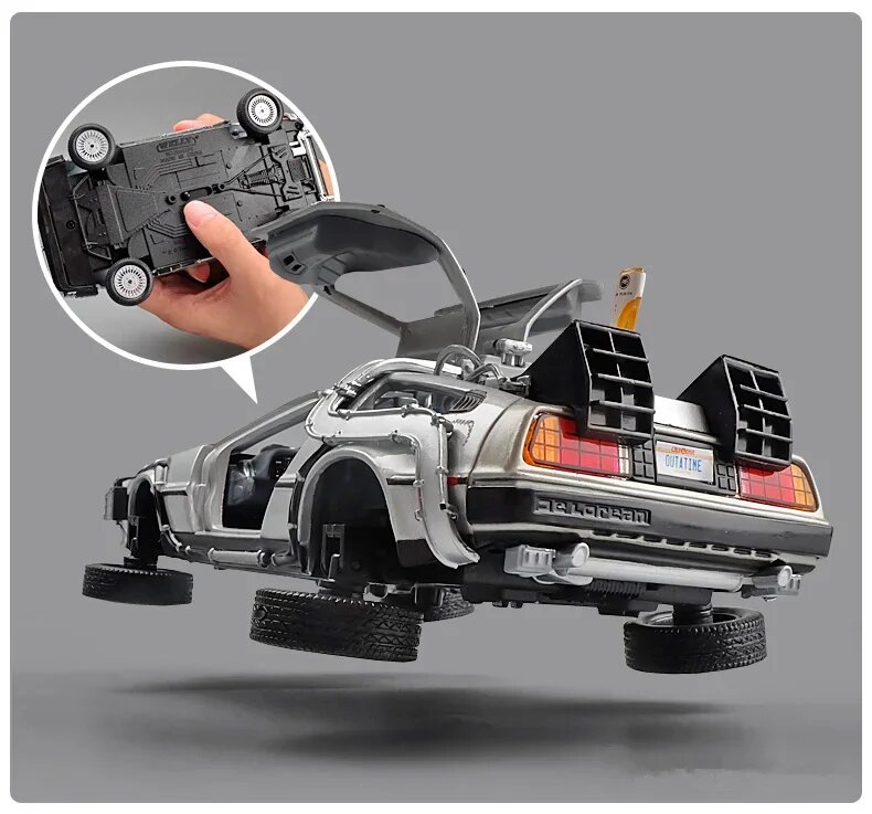 Delorean welly 1 24 new arrivals