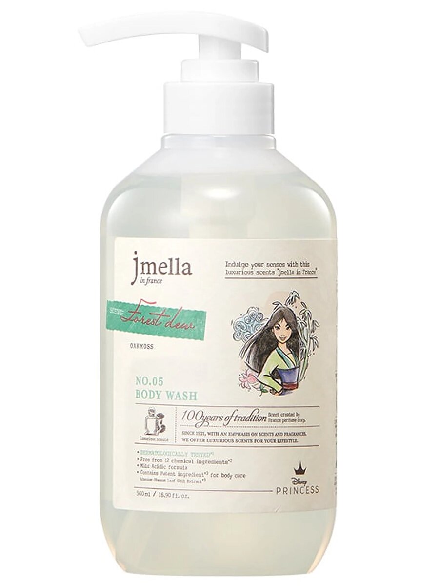 Парфюмированный гель для душа Jmella In France Forest Dew Body Wash 500 мл