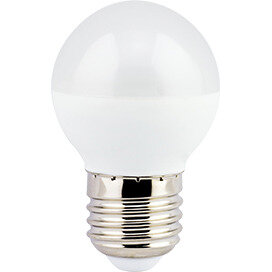1 шт. Ecola E27 7W 4000K (естественно-белый) матовая Экола r_g45_matted_e27