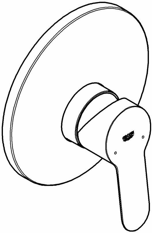 Смеситель для ванны и душа GROHE - фото №5