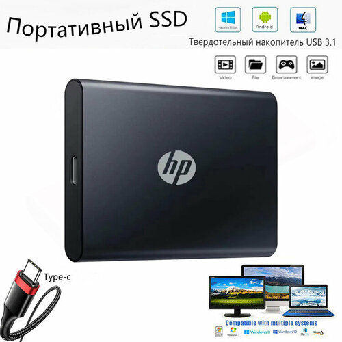 Портативный жесткий диск HP 4T SSD USB31 4109₽