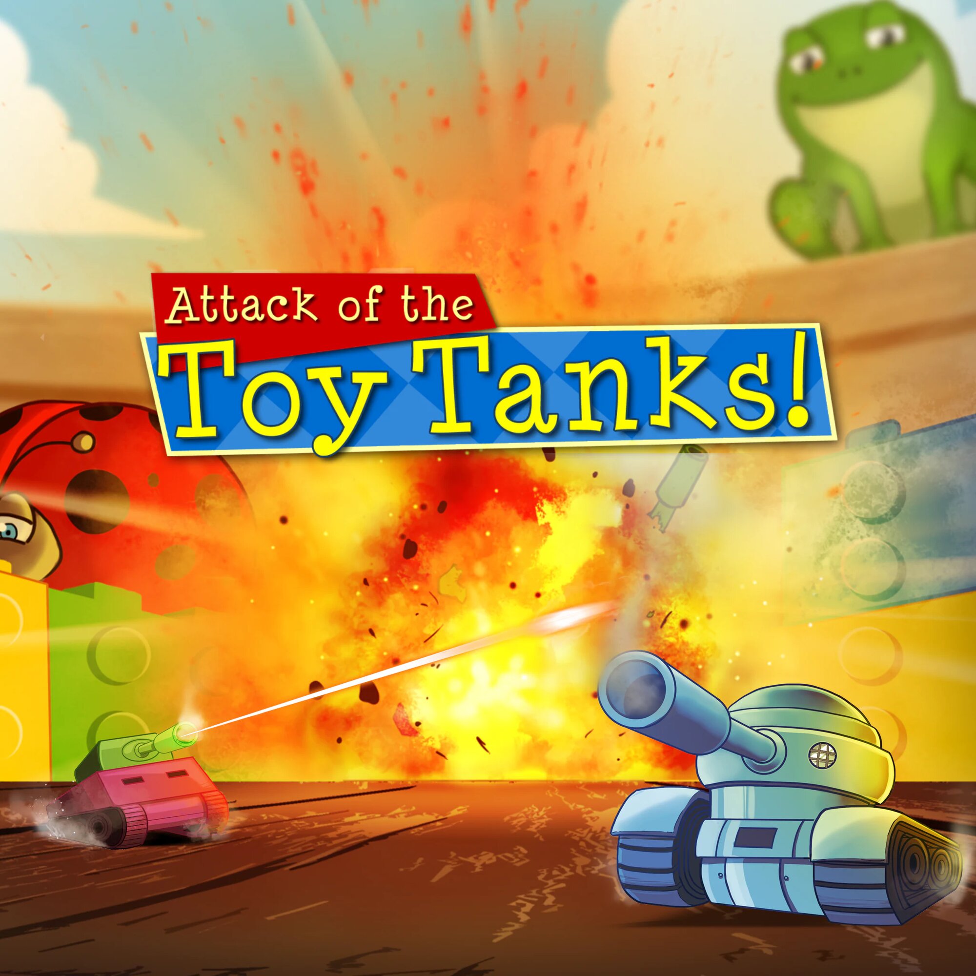 Игра Attack of the Toy Tanks для PS4, электронный ключ активации, TR