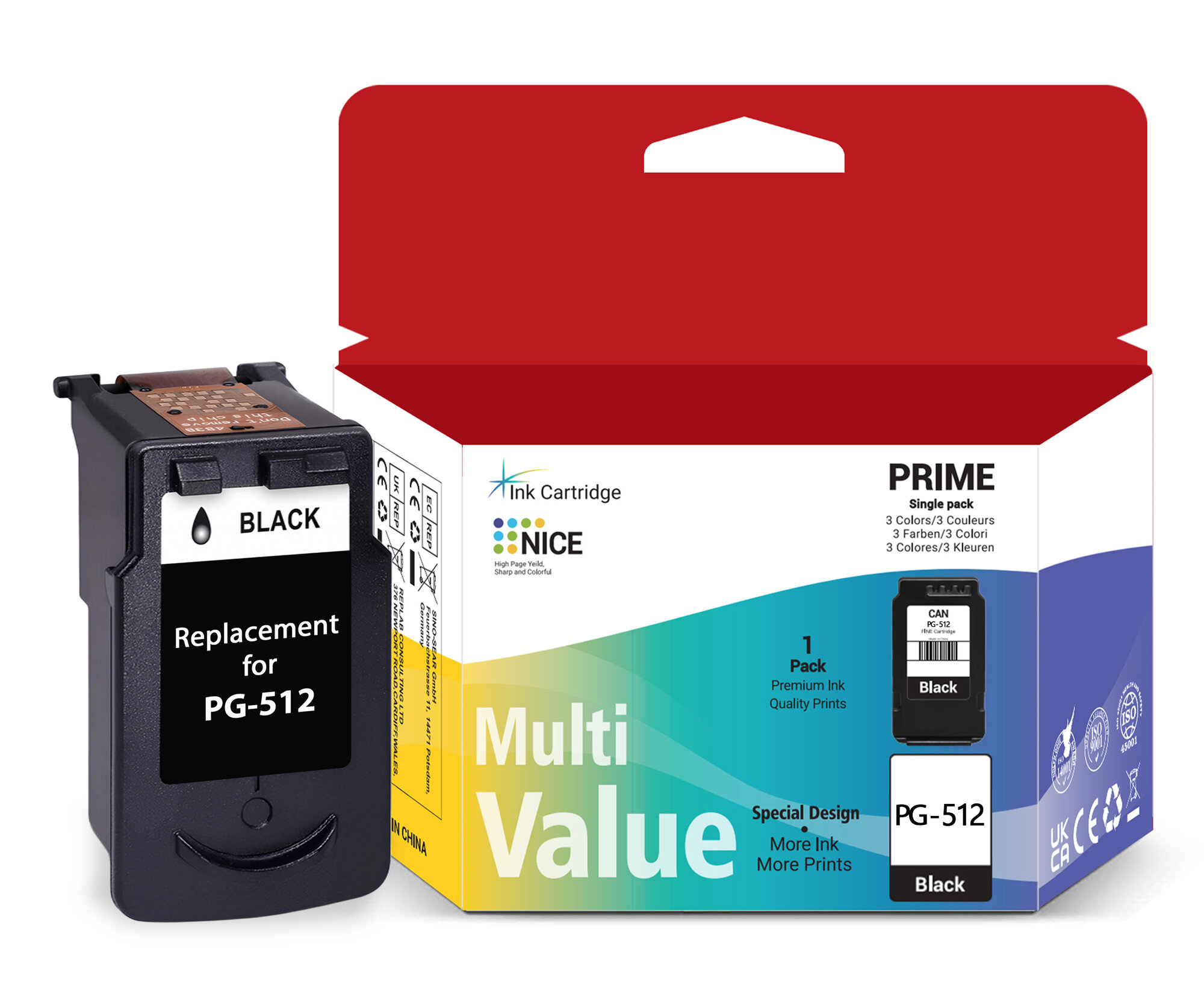 Картридж Canon PG-512 (2969B007/2969B001) OEM.ref