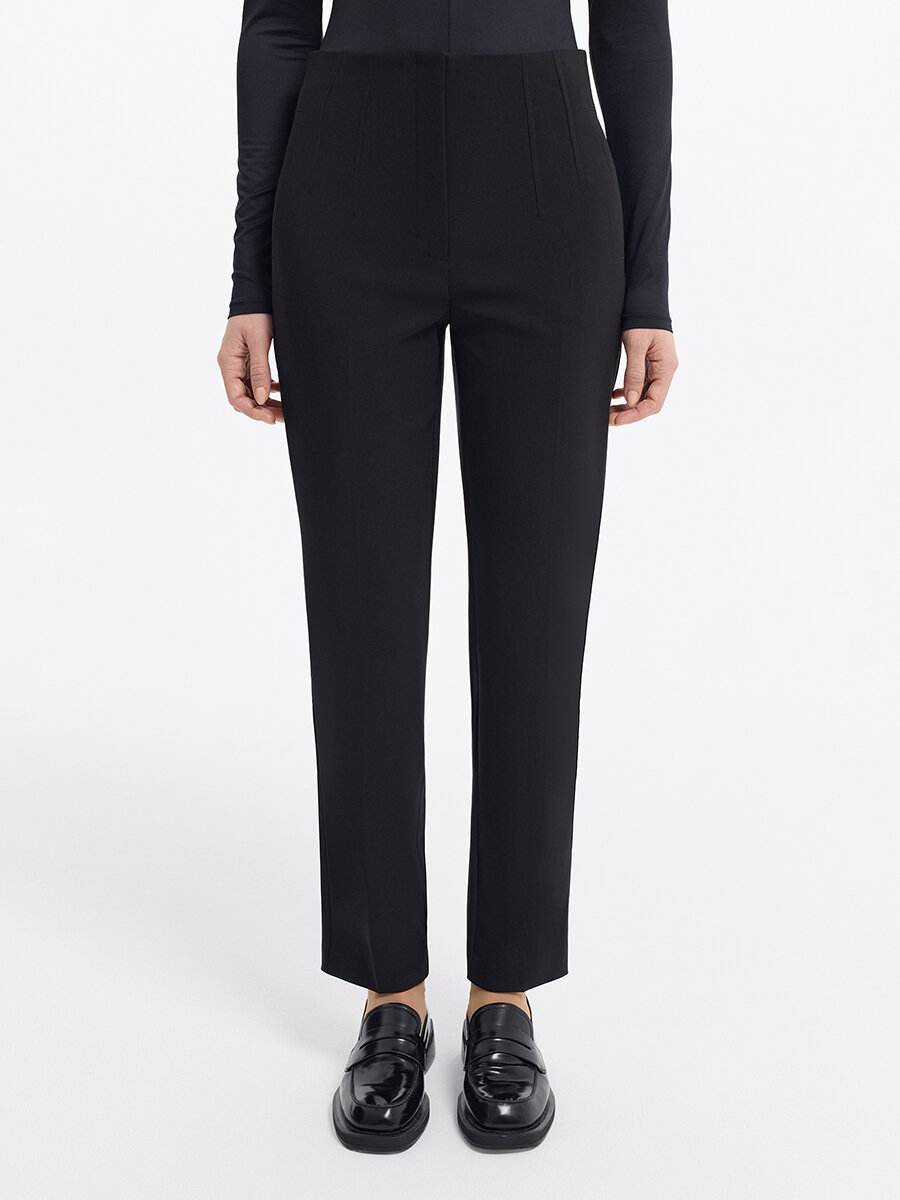 Брюки LOVE REPUBLIC, размер 44, черный