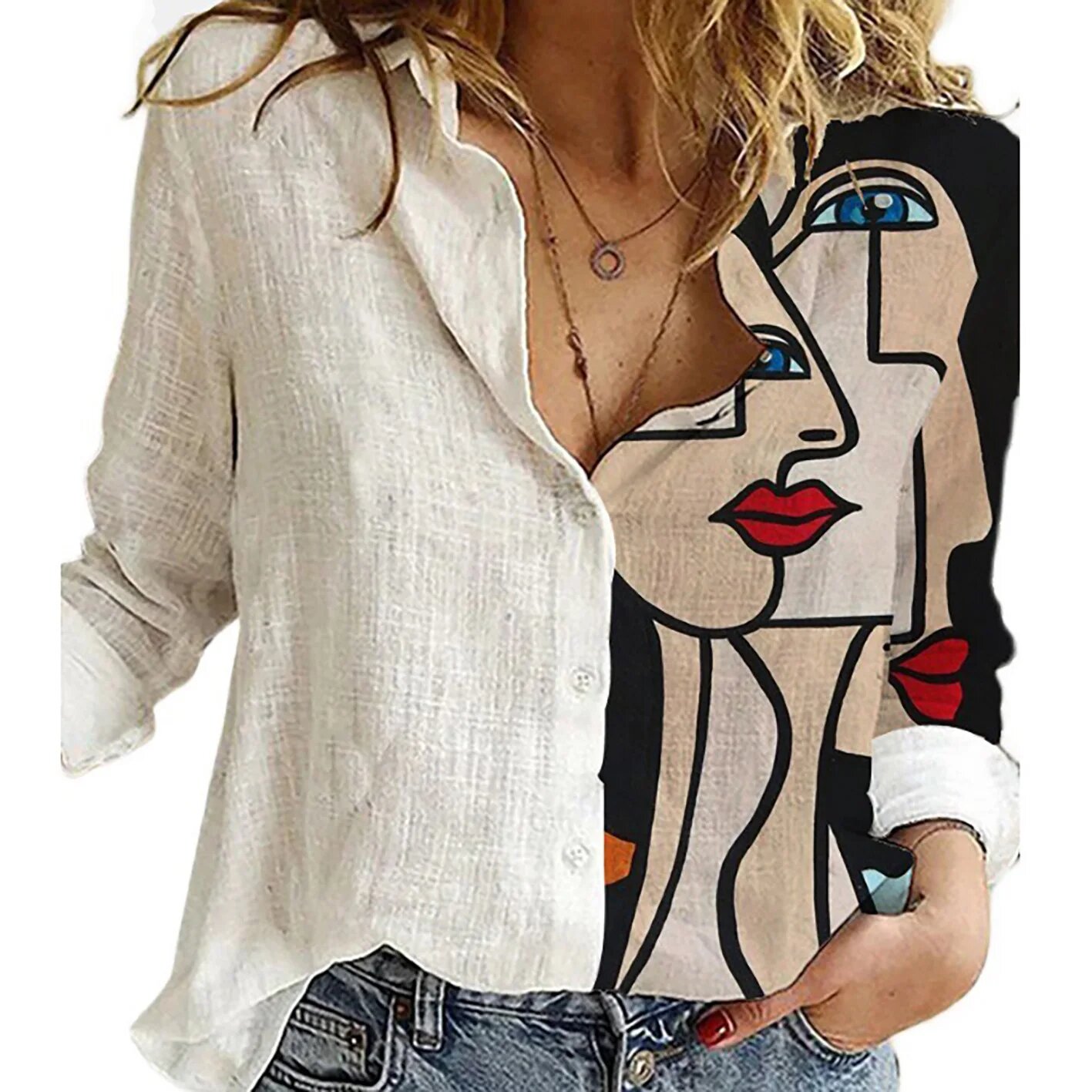 Рубашка XXOWENLI размер S бежевый