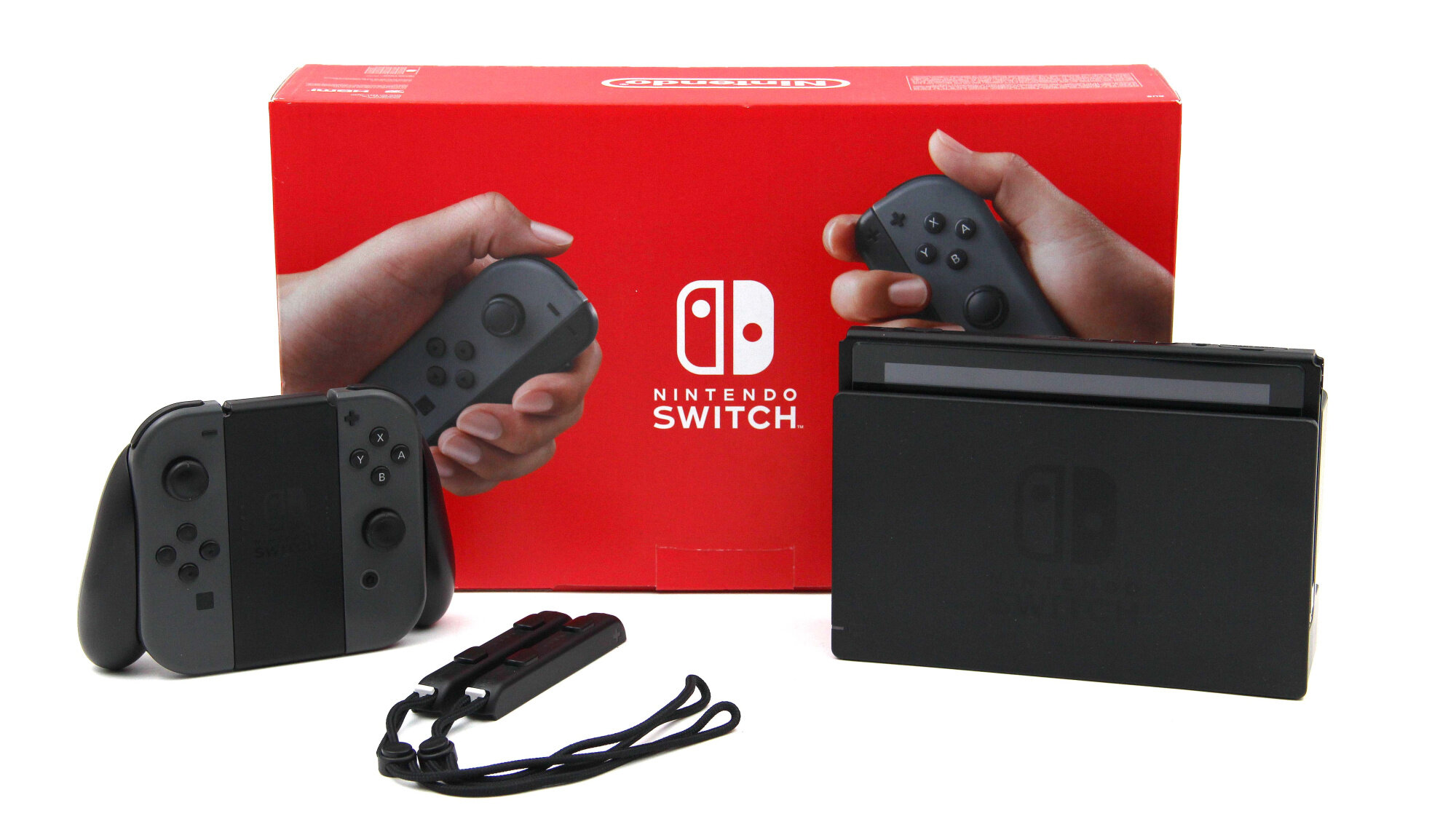 Игровая приставка Nintendo Switch (rev 2) В коробке