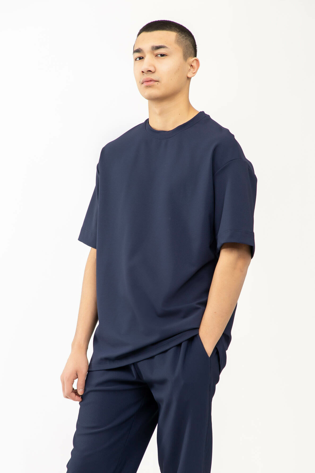 Футболка спортивная TERRA PRO, размер L, navy — фото 1