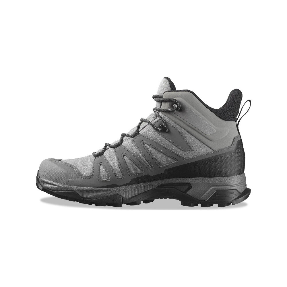 Ботинки Salomon X Ultra 4 MID GTX 2025 (Sharkskin / Quiet Shade / Black 9), размер US: 9, серый — фото 1