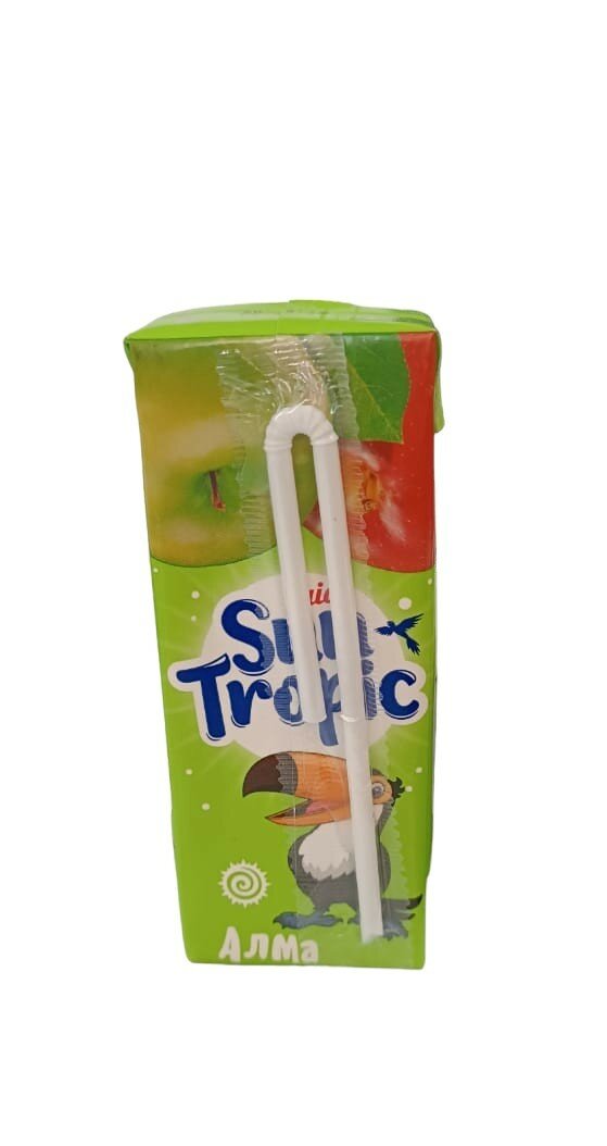 Напиток "Sun Tropic" Яблоко, в тетра паке, 0,2л, негазированный — фото 1