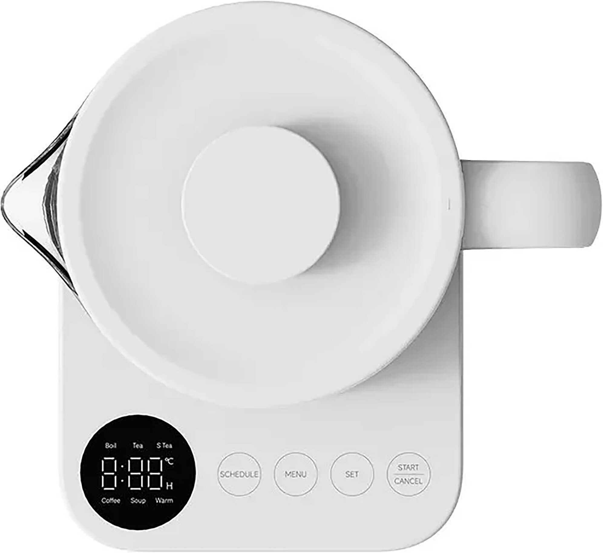Термопоты Xiaomi Электрочайник Xiaomi Multifunctional Kettle , многофункциональный, белый