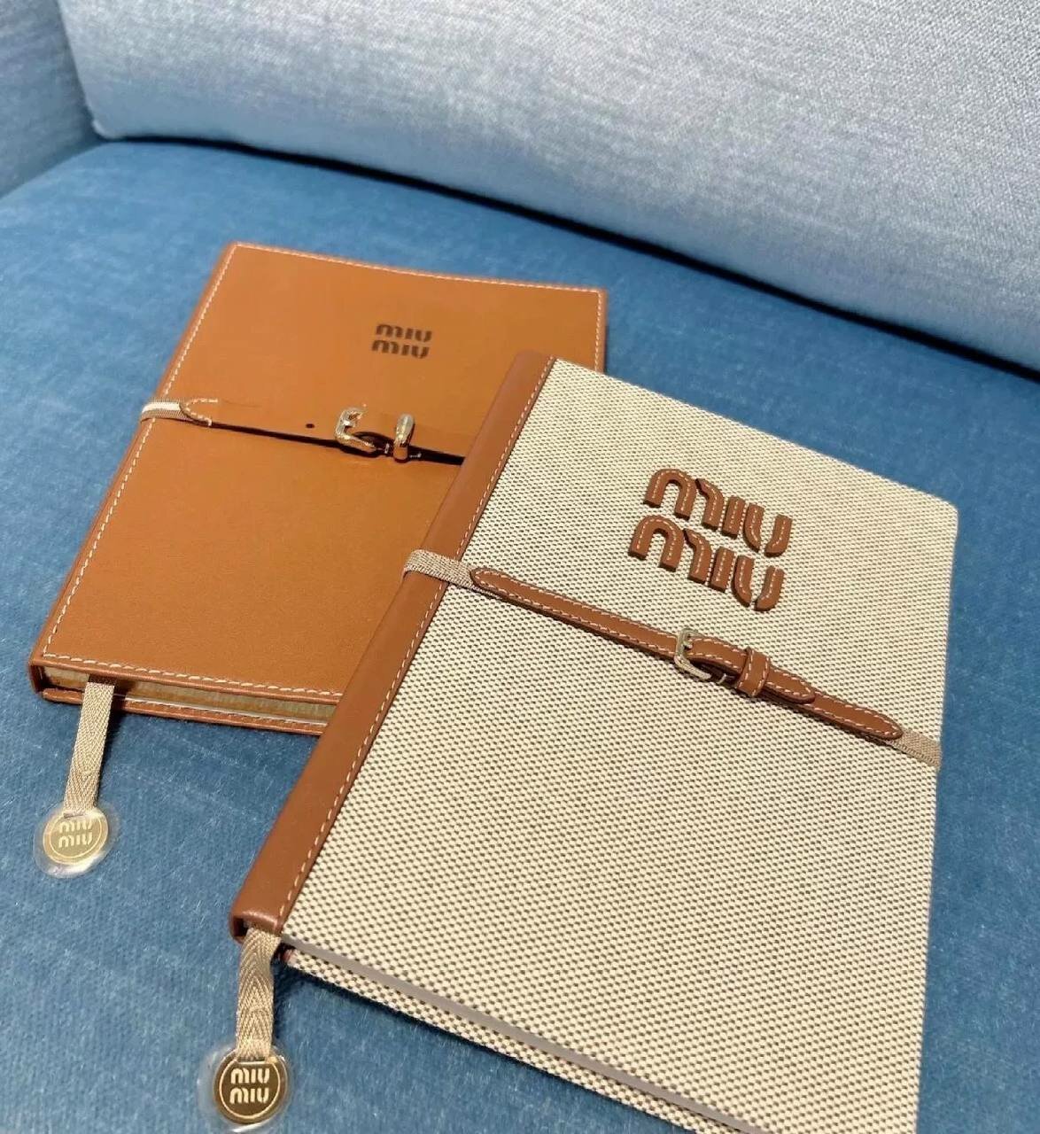 Блокнот "miu miu" Оранжевый