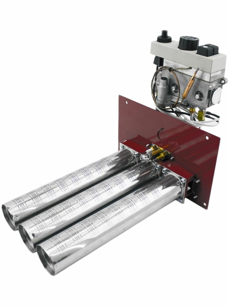 Газогорелочное устройство (ГГУ) "Кебер": 31.5 кВт "Tgv" К. 270 мм 3 рожка (левый подвод)