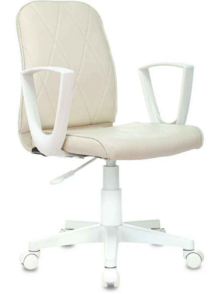 Кресло CH-W327 слоновая кость OR-10 эко. кожа