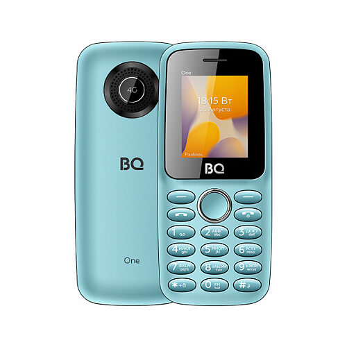 Телефон BQ 1800L One, синий сотовый телефон bq 1800l one black