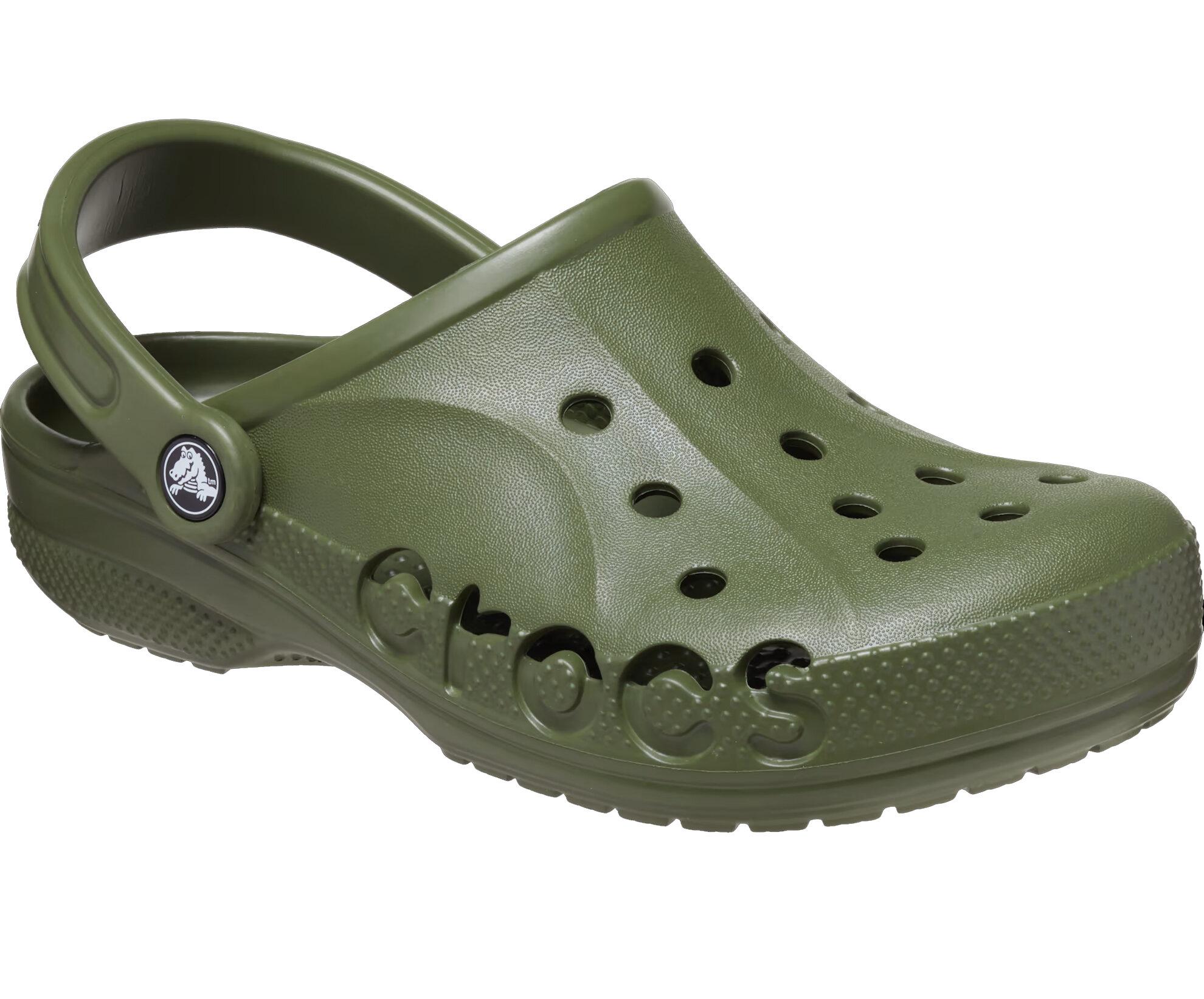 Сабо Crocs Baya Clog, размер M4/W6 US, зеленый — фото 1