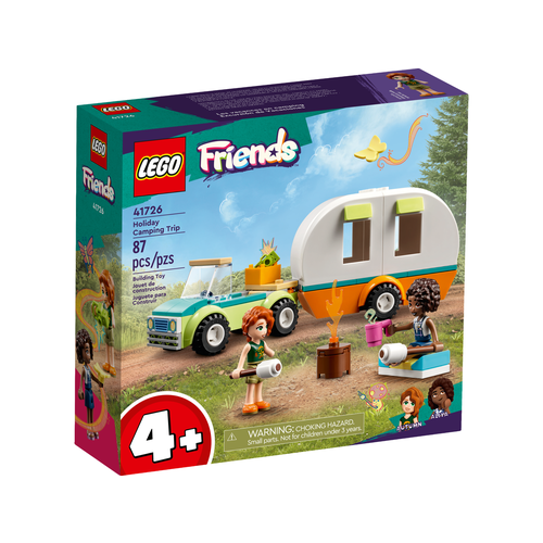 lego friends праздничный поход 41726 Конструктор LEGO Friends 41726 Holiday Camping Trip, 87 дет.