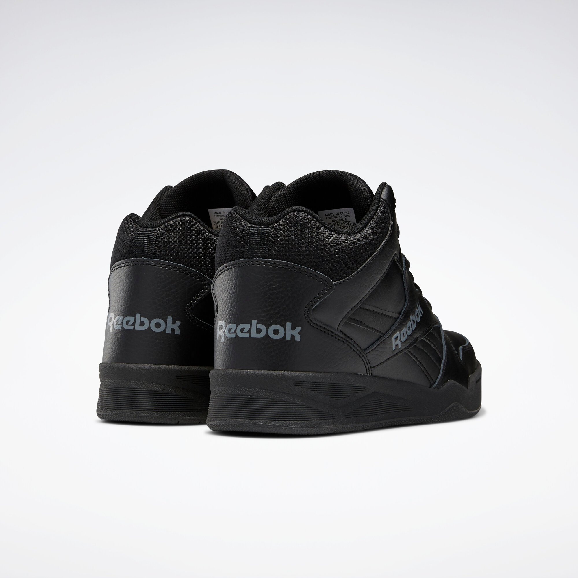 Кеды Reebok Royal BB4500 Hi2, размер 11,5 US, черный/серый — фото 1