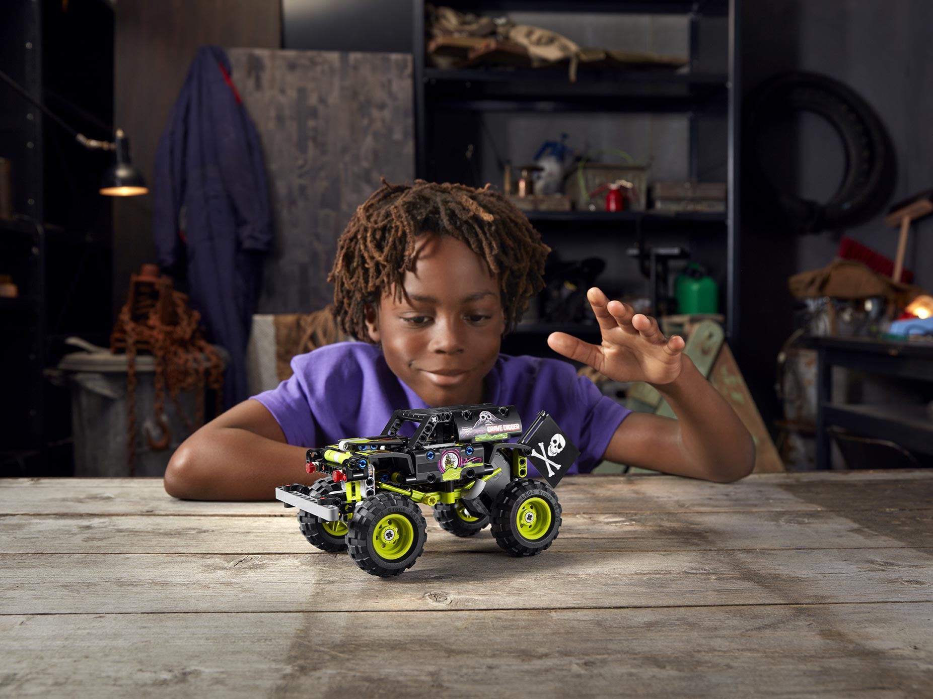 Конструктор LEGO Technic 42118 Monster Jam Grave Digger - фото №3