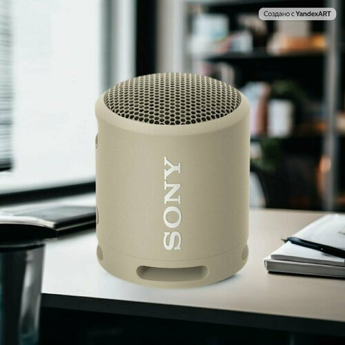 Портативная акустика колонка extra bass 10w srs 13 xb желтый 2636₽