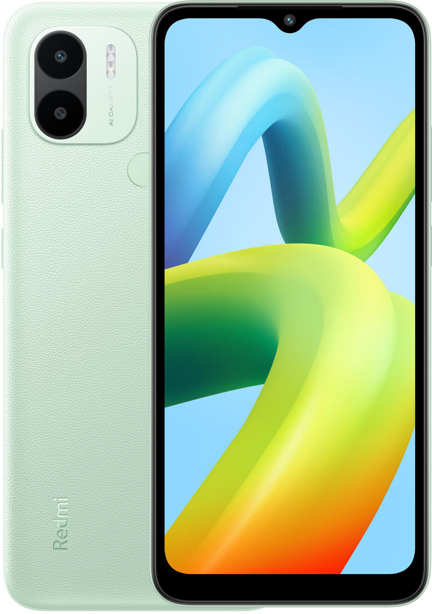 Смартфон Xiaomi Redmi A2+ 3/64 ГБ RU, 2 SIM, светло-зеленый