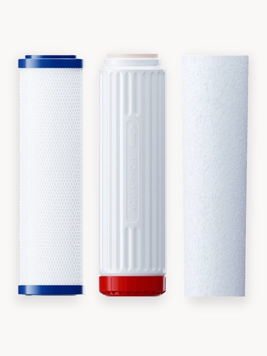 Комплект картриджей Аквафор РР5-В510-04-02 к фильтру Трио Норма для жесткой воды