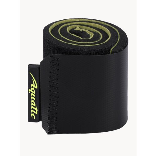 Стяжки Aquatic НС-03, неопрен, 25×4 см - 2шт, черные/желтые