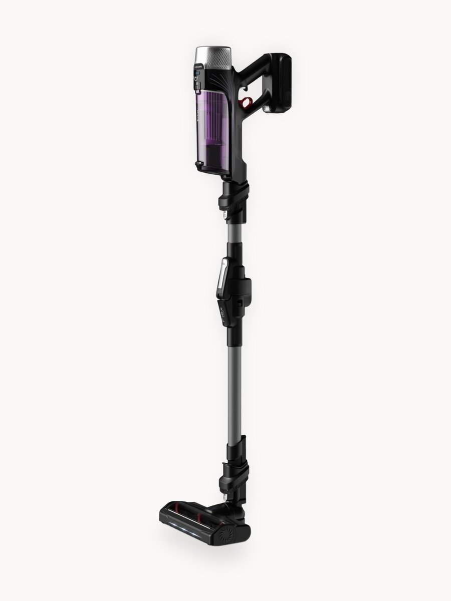 Пылесос вертикальный беспроводной Tefal X-Force Flex 9.60 Allergy TY2038WO, гибкий корпус, с насадками, до 45 минут автономной работы