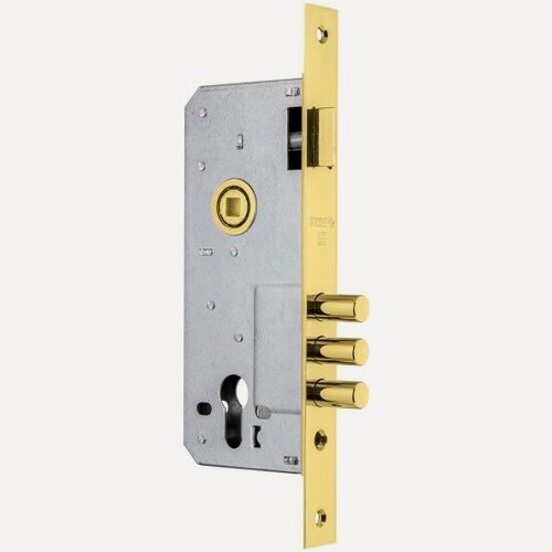 Изображение товара Корпус врезного замка с защёлкой Fuaro DD900/C-45.85.3MR (900 3MR/CP W/B) PB латунь