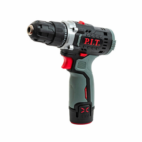 Дрель-шуруповерт аккумуляторная безударная PIT OnePower PBM12K-10A2 12В 2х15Ач Li-Ion 2 АКБ и ЗУ 709000₽