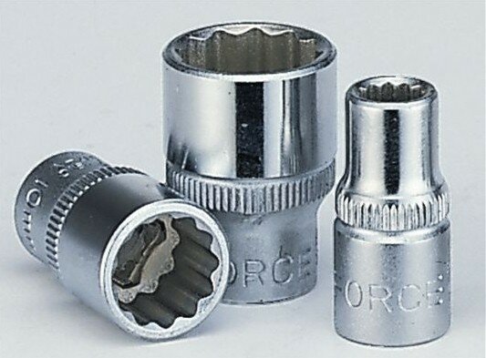 Force 54910 1/2" головка 10 мм (12гр) - фото №4