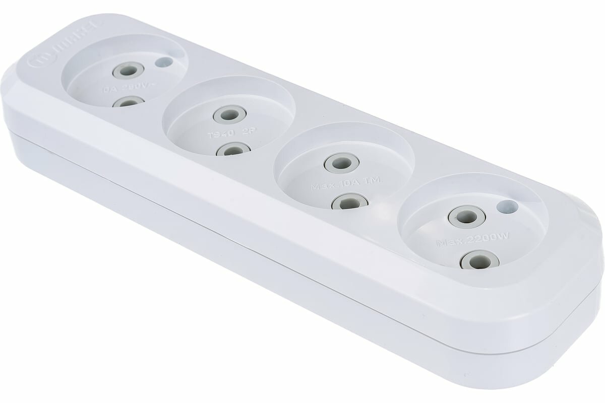 MAKEL Колодка удлинителя 4-м без заземл. MGP 141 MGP141 — фото 1