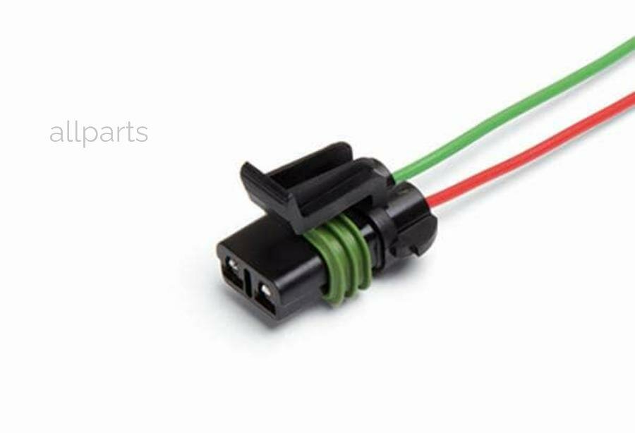 CARGEN AX-434 Разъем 15300027 (2pin) 2 контакта электродвигателя отопителя для Lada (ВАЗ), вентилятора отопителя для Ford, сепаратора топливного фильтра двигатель Cummins для GAZ, Камаз, МАЗ.