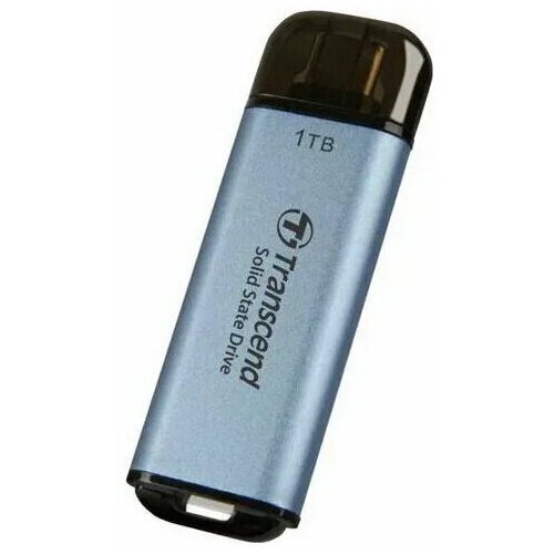 Накопитель SSD Transcend USB-C 1TB TS1TESD300C ESD300 голубой 12620₽