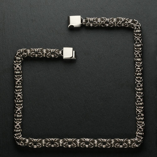 Цепь Алёна Китаева, длина 60 см, серебристый